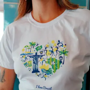 T-Shirt Cristo - Branco